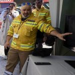 Ferran Dalmau, director of the environmental engineering consultancy XXI, in El Saler Iván Arlandis